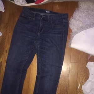 Dark wash jeans